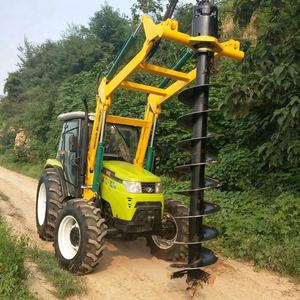 Ad alta Potenza Terra Scavatrice mini annoiato palificazione macchina E <span class=keywords><strong>Pole</strong></span> Foro Coclea Erezione Macchina - Product Image 1