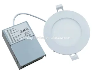 ETL lampu Pot ramping 4 inci lampu Led bulat kantor Hotel 4 "CCT 810lm lampu Panel tersembunyi Led