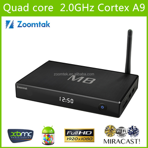 Android 4.4 kitkat Quad Core Amlogic S802 2 G / 8 G 2.4 G / 5 G Wifi correo aéreo 450 GPU Android <span class=keywords><strong>TV</strong></span> Box XBMC Quad Core - Product Image 1