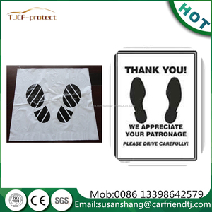 auto foot mats disposable car floor mats in roll used for car cleaning - Product Image 1