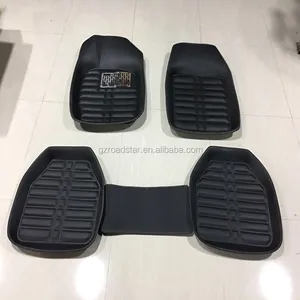 Tapis de voiture antidérapant 3D universel, 1 pièce, tapis de voiture étanche en cuir