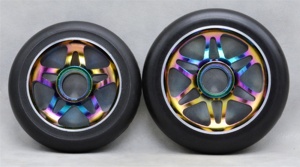 SS pro scooter ruedas de aleación de la PU en la aleación de aluminio stunt scooter ruedas - Product Image 6