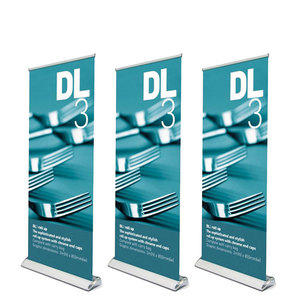 Nhôm Luxury Tear Drop Retractable <span class=keywords><strong>Banner</strong></span> Cuộn Lên <span class=keywords><strong>Banner</strong></span> Đứng Quảng Cáo Hiển Thị Đứng - Product Image 1