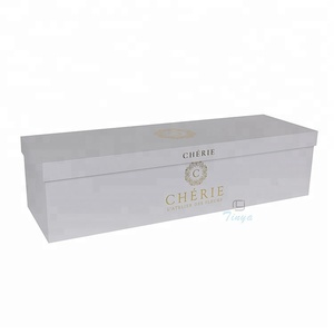 Boîte en carton rectangulaire pour roses à longue tige, boîte en carton pour fleurs - Product Image 3