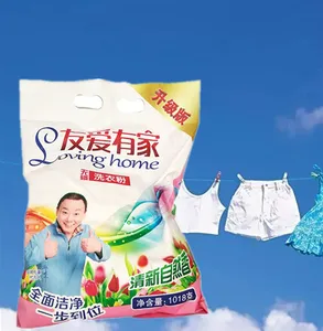 Wholesale OEM Laundry Soap Powder Detergent Washing Powder with Strong Scent Rich Foam Detergente en polvo