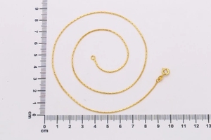 <span class=keywords><strong>Xuping</strong></span>-collar de oro de 24 quilates con diseño de cadena, joyería de Dubái, 8 gramos, 0027 - Product Image 6