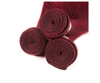 Rouge Cheveux Bundles Indien Corps Vague 99J Bourgogne Faisceaux Faisceaux De Cheveux Humains Double Welf 100% Remy Extensions de Tissage De Cheveux