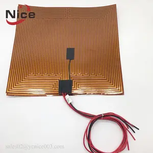 600x600 السرير ساخنة سخان kapton ل 3d طابعة