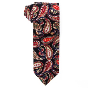 Corbata de Cachemira Floral de algodón para hombre, corbatas informales con corbata colorida, corbatas de algodón a la moda - Product Image 4