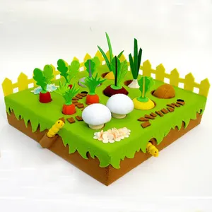 玩具花园蔬菜玩套装礼物为孩子 Waldorf 玩具婴儿淋浴礼物想法为孩子的生日礼物