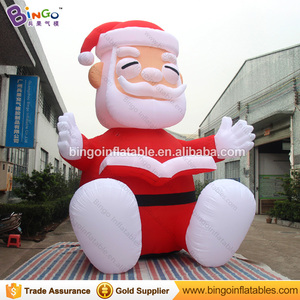 Papá Noel inflable con el <span class=keywords><strong>libro</strong></span> de lectura para la decoración de Navidad - Product Image 1