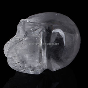 Teschi in Cristallo di Quarzo Intagliati a <span class=keywords><strong>Mano</strong></span> Naturali in Vendita - Product Image 6
