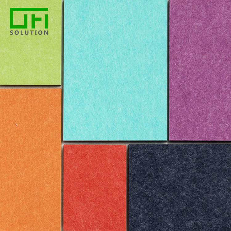 Звукоизоляционная ПЭТ акустическая панель шестиугольной формы войлочные акустические панели из полиэстера акустическая настенная панель