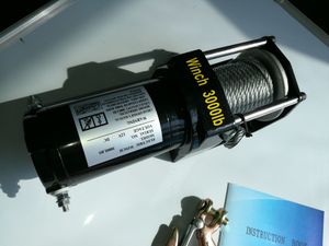 Tali Kawat Baja Tahan Karat Bersertifikat CE 1,36 Ton 3000lbs dengan Derek Listrik 3,0HP dan Ketinggian Angkat 50m untuk Sepeda Motor Trail - Product Image 5