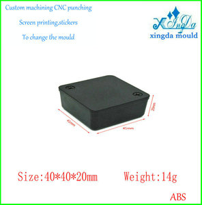 Scatola di giunzione quadrata in plastica ABS con viti di montaggio per schede di controllo segnale mini PCB e apparecchiature di assemblaggio strumenti - Product Image 3