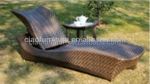 Muebles de salón al aire libre junto a la piscina <span class=keywords><strong>tumbona</strong></span> de ratán cama de día - Product Image 5