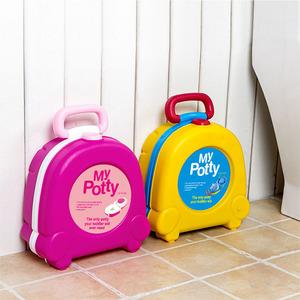 Baby Toilet Training Urinal Plastic Travel Toilet Seat Baby Portable Potty