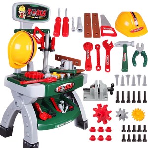 Set di strumenti da banco per <span class=keywords><strong>bambini</strong></span>, kit di strumenti da gioco per <span class=keywords><strong>bambini</strong></span> e <span class=keywords><strong>bambini</strong></span>, banco da lavoro interattivo giocattolo - Product Image 4