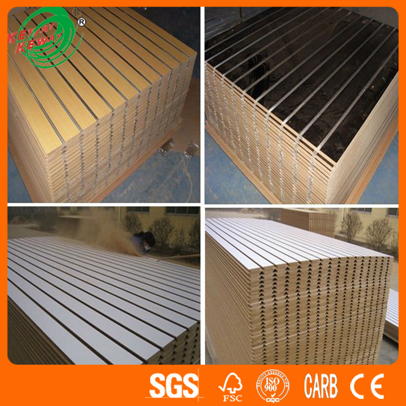 slat wall panel for retail store