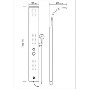 Direct Prix Usine Or Meubles <span class=keywords><strong>de</strong></span> Maison Haut <span class=keywords><strong>de</strong></span> Gamme <span class=keywords><strong>Colonne</strong></span> <span class=keywords><strong>De</strong></span> <span class=keywords><strong>Douche</strong></span> - Product Image 5