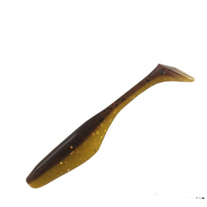 Appât de pêche SAB 4 pouces, artificiel, fabriqué à la machine, doux, parfum <span class=keywords><strong>d</strong></span>'ail, fenouil et calmar - Product Image 1