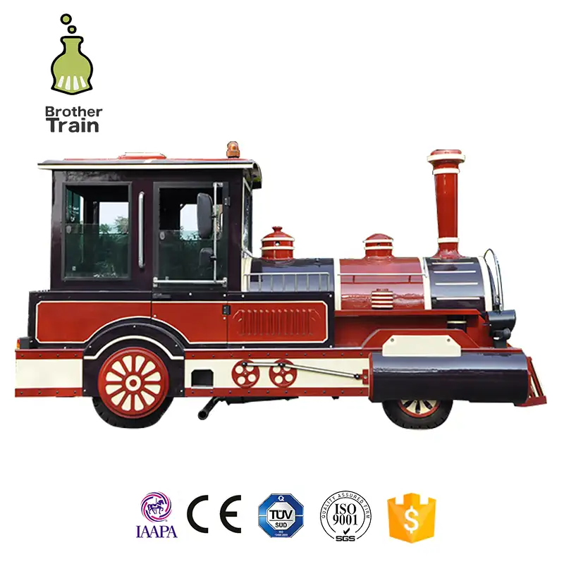 Exquisite high quality trackless tourist fun trains rides