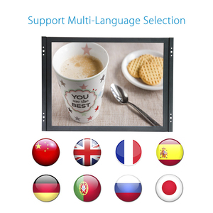 4:<span class=keywords><strong>3</strong></span> cuadrado pantalla táctil marco abierto 17 pulgadas LCD Monitor industrial - Product Image 4