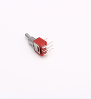 SPDT-interrupteur à bascule simple, bouton ON/off, Double rangée, sous-miniature, 50 pièces