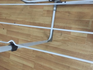 3 Tầng 30M Quần Áo Chéo Máy Sấy Có Thể Gập Lại Quần Áo Khô <span class=keywords><strong>Rack</strong></span> Khăn - Product Image 4