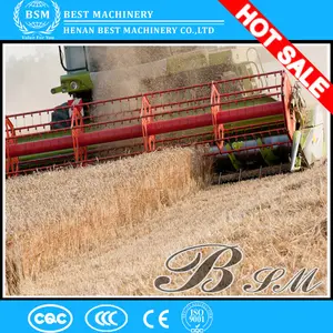 Top quality mini rice and wheat combine harvester for small or medium size farms