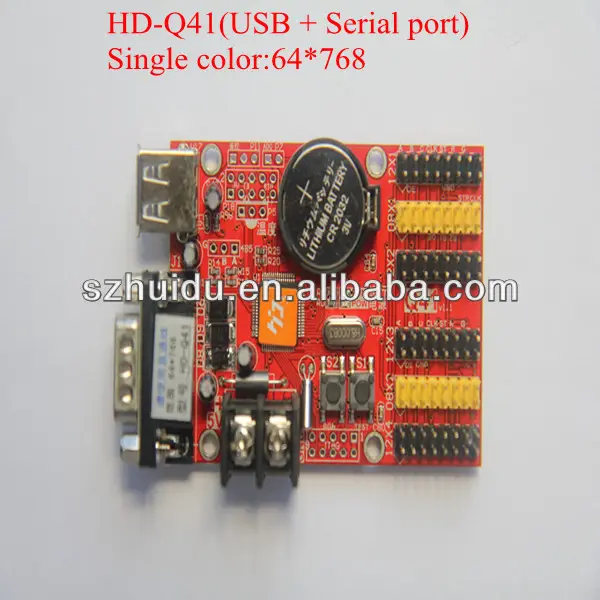 Portato scheda del controller display hd-a41, usb e seriale rs232