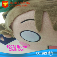 Für Mädchen 40*20CM Pink Bow Knots Kleine Mädchen Puppe Cartoon Kinder Plüsch puppe