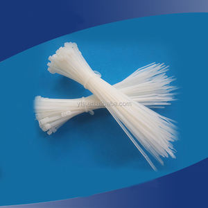 -40 gradi di Plastica di Nylon Cavo Zip in Nylon di Fissaggio dei Morsetto 2.5 millimetri di larghezza di Plastica Zip Cable Tie - Product Image 1