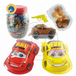 Heißer Verkauf Mini Auto Form Ei Schokolade Keks und Spielzeug