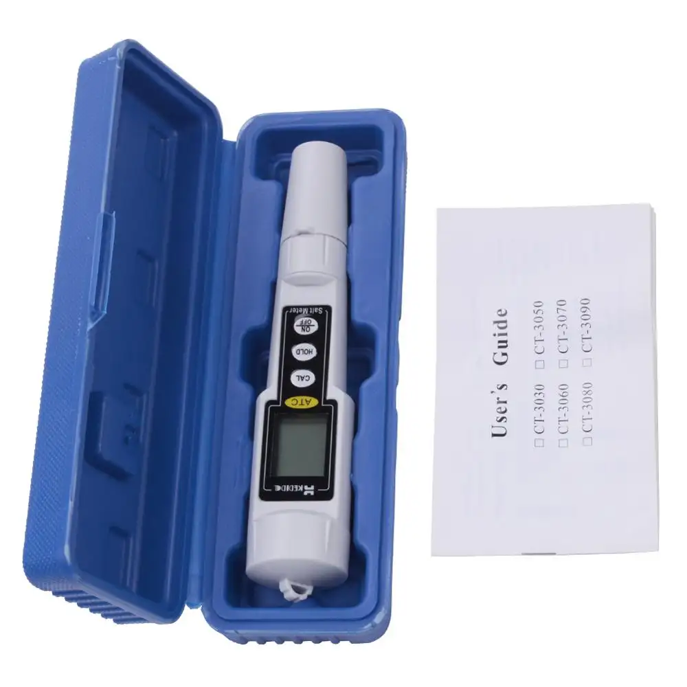 الرقمية متر الملح CT-3081 جيب مقاوم للماء القلم نوع اختبار الملوحة