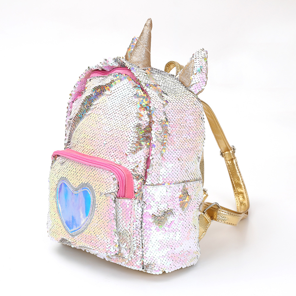 Mochila escolar con lentejuelas para niñas y niños : Amazon.com.mx: Belleza