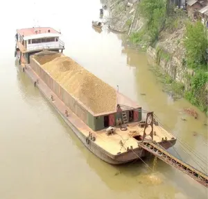Sand barge 35T load/loading power barge for sale