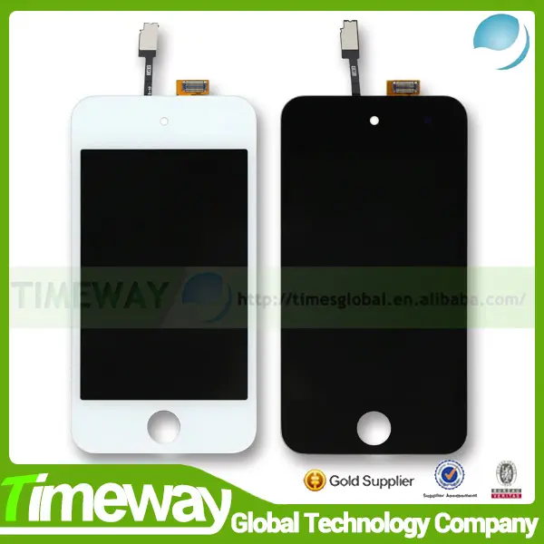 timeway precio de fábrica para el ipod touch 4 color de la pantalla de reemplazo