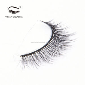 100% fait main 3d soie cils faux cils fabriqués en corée - Product Image 5