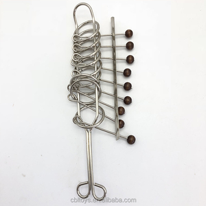 Puzzle traditionnel chinois à chaîne, <span class=keywords><strong>casse</strong></span>-tête classique en fil métallique, puzzle chinois à 9 anneaux reliés, Cbl5154 - Product Image 1