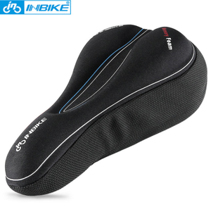 Inbike bike silla <span class=keywords><strong>MTB</strong></span> bicicleta asiento amortiguador de espuma de memoria 2 modos Lycra y tela de malla Accesorios - Product Image 5