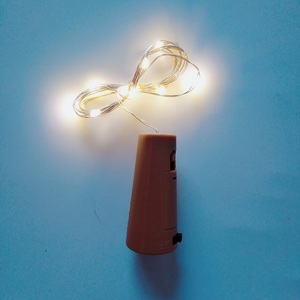 <span class=keywords><strong>Guirlande</strong></span> de Noël à 20 LED, alimentée par batterie, 2m, fil de cuivre, <span class=keywords><strong>guirlande</strong></span> de bouteilles de vin et de liège, piles incluses, garantie 1 an - Product Image 5