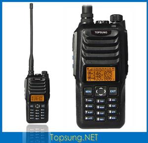 nouveau topsung dual band 10w <span class=keywords><strong>radios</strong></span> hf émetteur récepteur professionnel pour la <span class=keywords><strong>police</strong></span> - Product Image 1