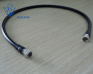 RF Jumper Kabel Koaksial 1/2 ''Superflexible Perakitan dengan Konektor N Laki-laki - Product Image 6
