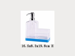 Bouteilles de shampooing uniques de couleur bleue en forme de L colorées - Product Image 5