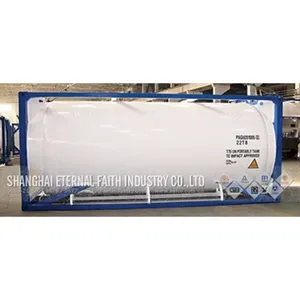 Fabriek Hot Verkoop Cryogene 20ft Iso T75 Tank Container Voor Ln2 Lo2 Lar Lco2