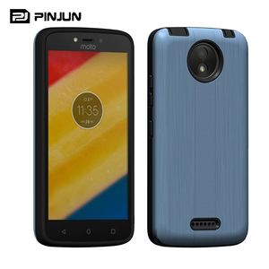 2in 1 karbon fiber fırça hibrid sağlam cep telefonu Motorola moto için kılıf c artı X30 S30 Pro G62 G32 E32 G82 kenar 2022 kılıf