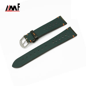 Factory Wholesales Soft Luxury 18Mm Breathable <b>Watch</b> <b>Strap</b> Band Watchstraps Charm - Product Image 3