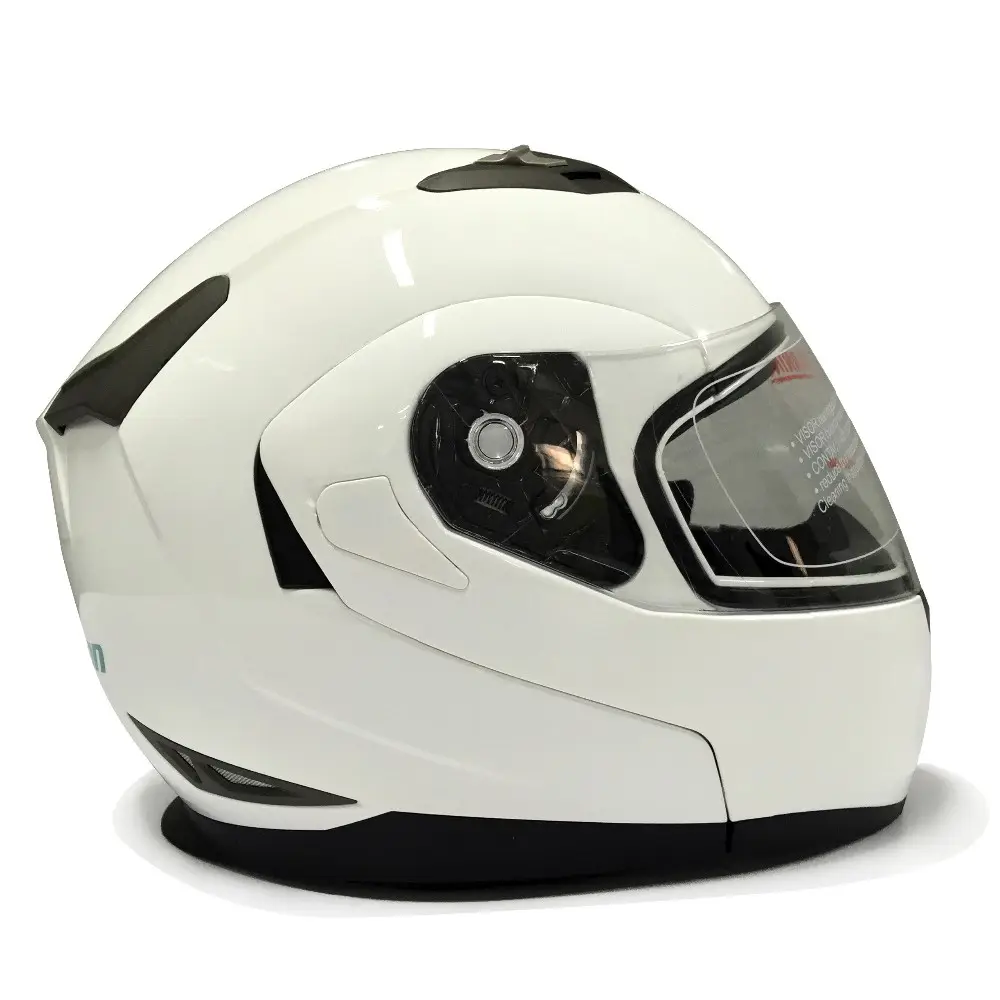 Bluetooth helmet with built-in radio, 500m intercom range, multi-point connecting