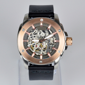 Reloj de Pulsera de Cuero Automático Original de Diseñador Famoso de Alta Calidad para Hombre, Reloj de Vestir Elegante - Product Image 4